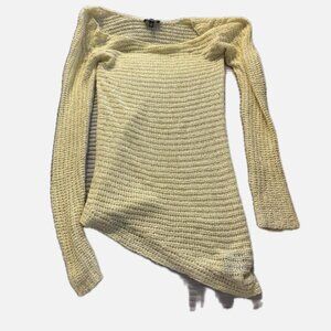 Butter Yellow Knit Dress Size